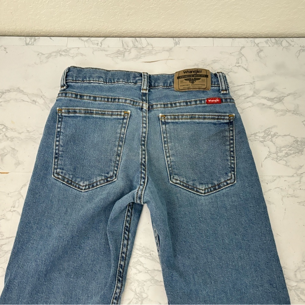Vintage Wranglers Jeans Womens 12 Reg Western Country Blue Denim Pants - Picture 4 of 7